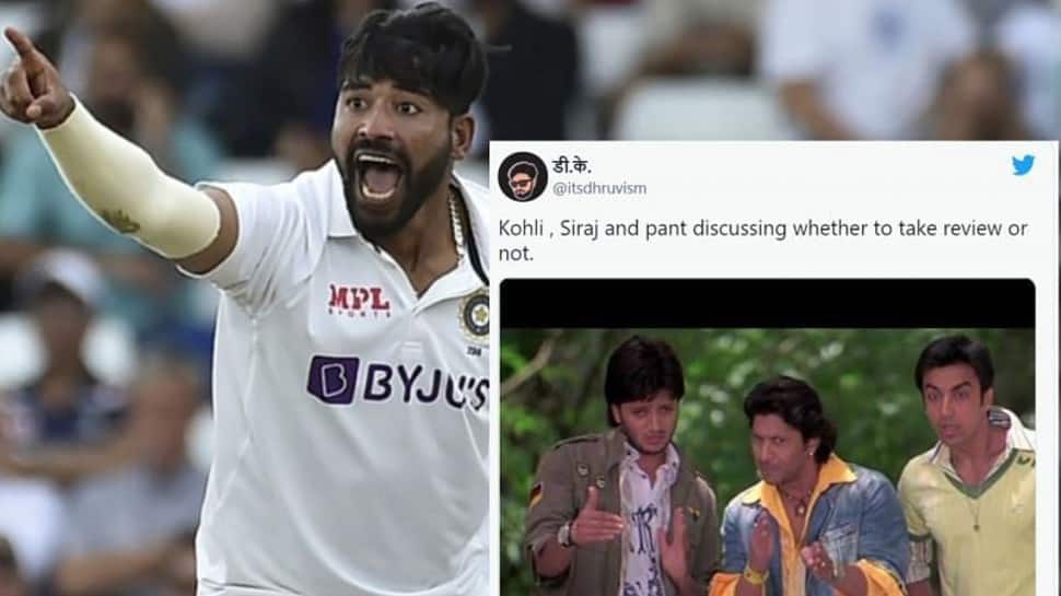 'Don't Review Siraj': Wasim Jaffer, Twitterati hilariously troll India pacer and Virat Kohli over poor DRS calls in Lord’s Test
