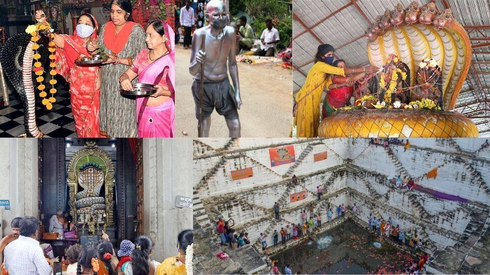 Nag Panchami 2021: Devotees throng temples to offer prayers | News ...