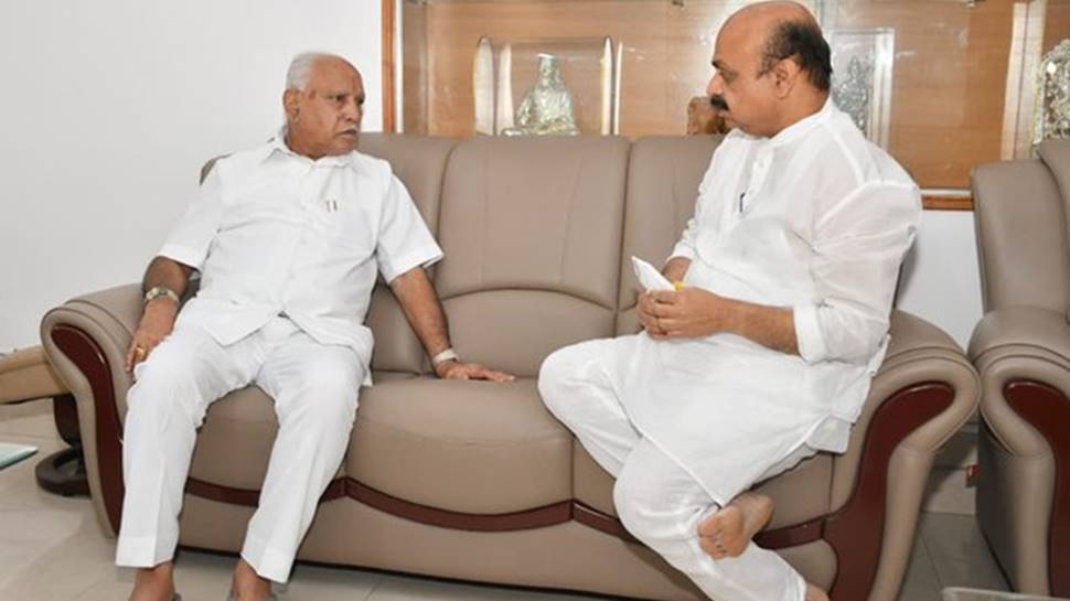 Amid discontent among MLAs in Karnataka, CM Bommai holds discussions with Yediyurappa