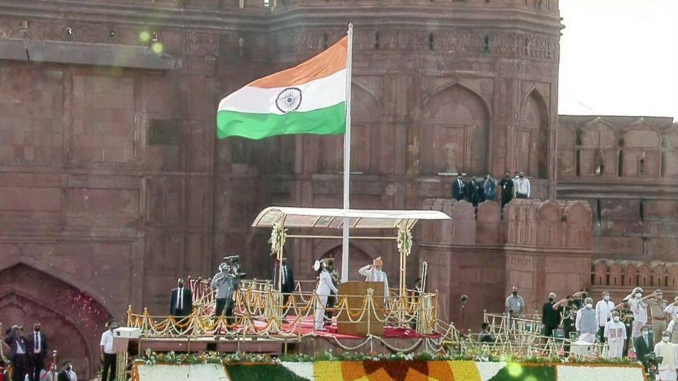 PM hoists National Flag