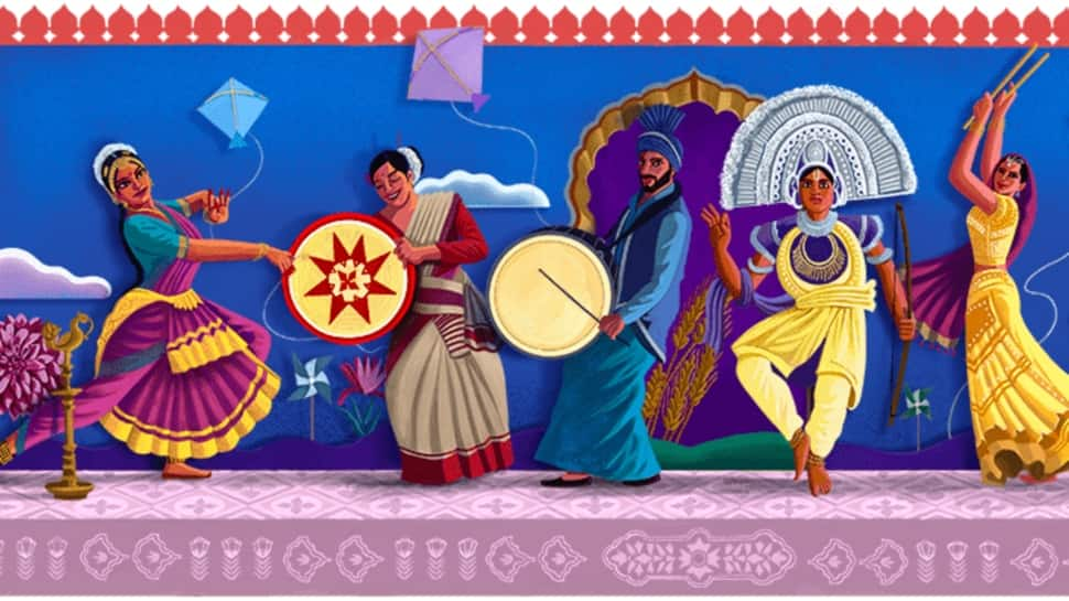 Independence Day 2021: Google doodle showcases country&#039;s cultural traditions  