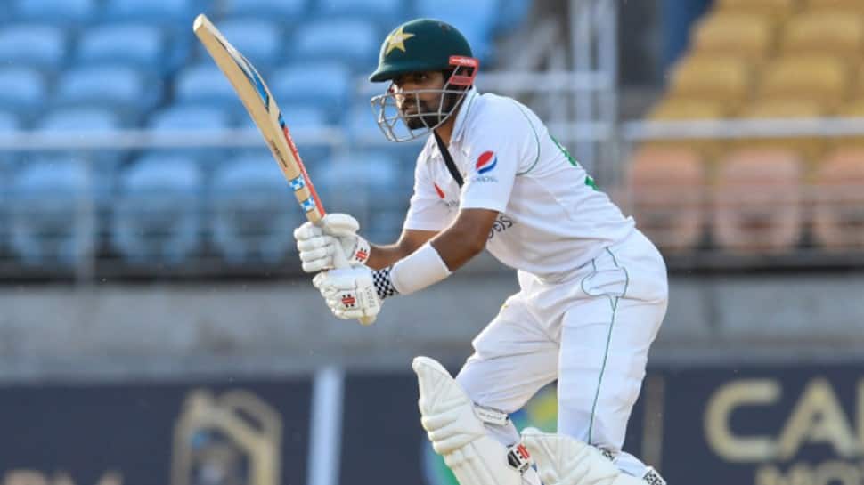 WI vs PAK 1st Test: Babar Azam's unbeaten fifty helps Pakistan recover vs West Indies
