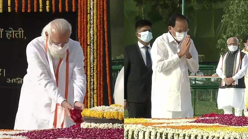 PM Narendra Modi, VP Venkaiah Naidu pay tribute to Atal Bihari Vajpayee on his death anniversary