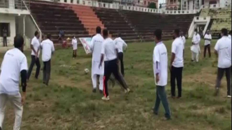 Khela Hobe Diwas: TMC organizes football matches across West Bengal