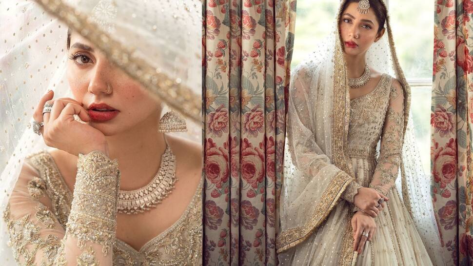 Mahira Khan exudes blissful vibes in red ethnic outfit: See photos
