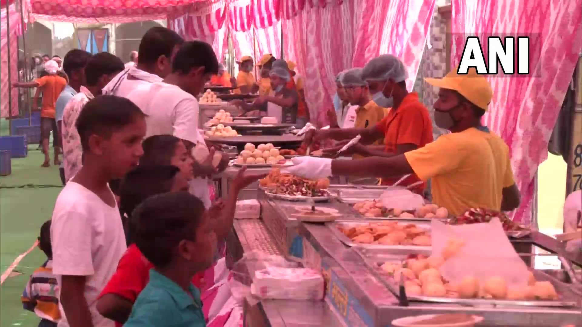 A feast for over 30,000 people is being prepared in Samalkha in Panipat to welcome Neeraj Chopra. (Photo: ANI)