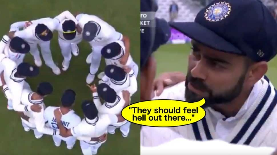 ‘They should feel hell out there’: Virat Kohli’s fiery speech before England’s 2nd innings at Lord’s goes viral - WATCH