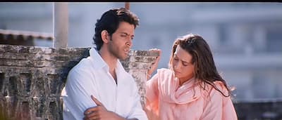 Hrithik Roshan and Karisma Kapoor 