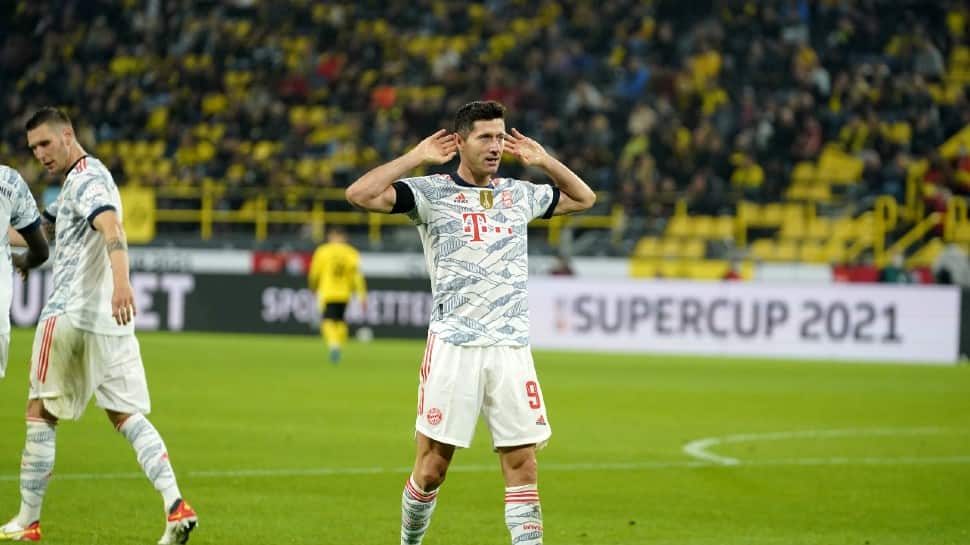 Robert Lewandowski double downs Dortmund as Bayern Munich clinch Super Cup
