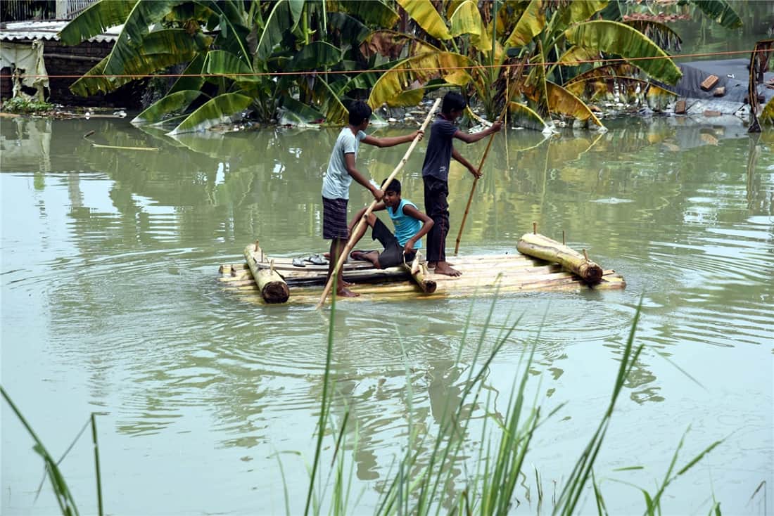 Devastation due to Bihar floods