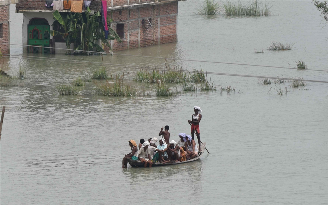 Ganga's increasing water level 
