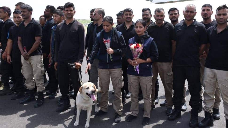 Canines return with ITBP detachment