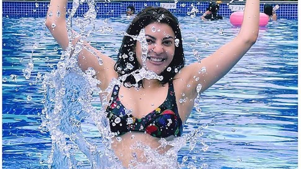 Kajal Sex Sex Sexy Sexy Video - Kajal Aggarwal gets back in the swim of things with pool pics in a stunning  black bikini! | Buzz News | Zee News