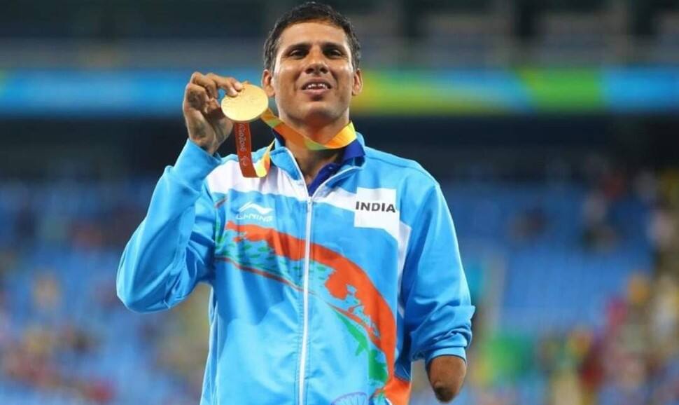 Devendra Jhajharia is India's most successful paralympian with two gold medals already to his name in the Javelin throw event. (Source: Twitter)