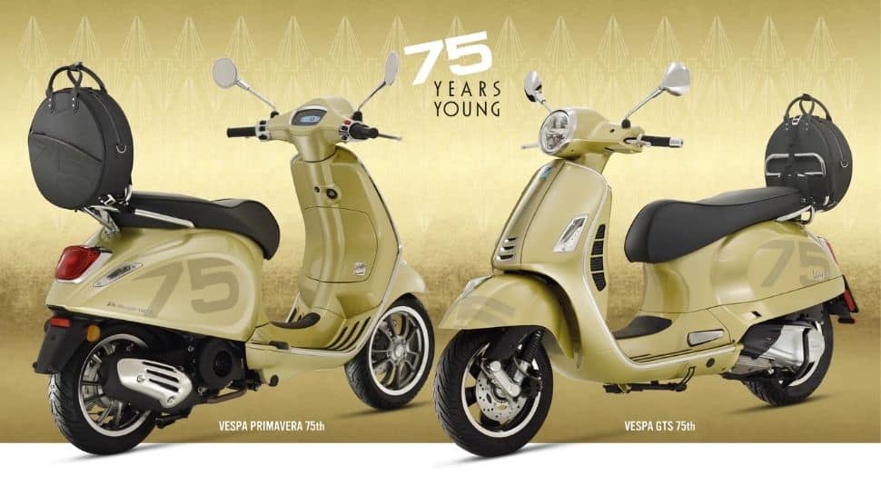 Vespa 75th anniversary model features 