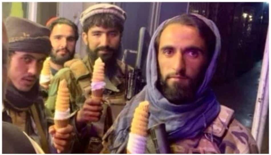 What next? Taliban fighters enjoy ice cream in Kabul, picture goes viral 