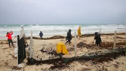 Tropical storm Grace lashes Mexico's Caribbean coast- In pics