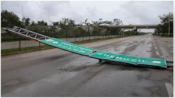 Tropical Storm Grace lashes Mexico's Caribbean coast, enters Gulf of Mexico