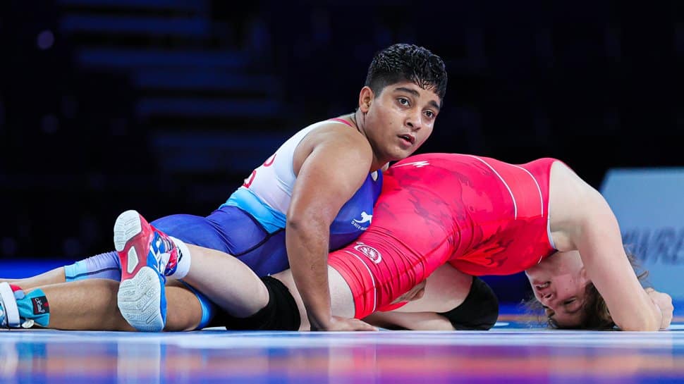 Junior world wrestling: Sanju, Bhateri win silver; Saneh stretchered out of mat
