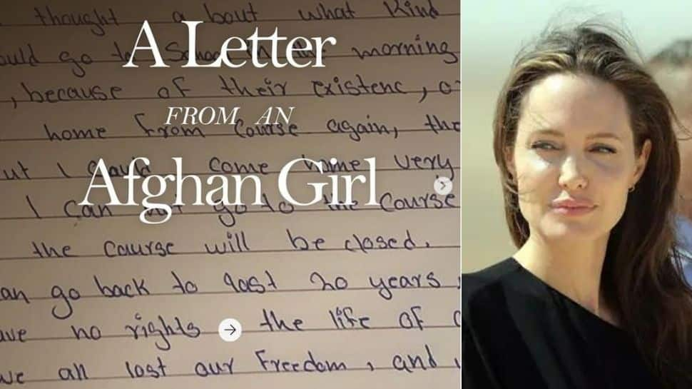 Angelina Jolie makes Instagram debut with 4.5 mn followers in a day, shares heartbreaking letter from young Afghan girl