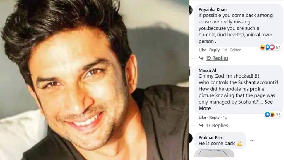 Sushant Singh Rajput's Facebook account witnesses mysterious update, leaves fans in shock!