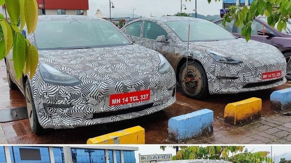Tesla Model S spied testing on Indian roads again, launch could be around the corner
