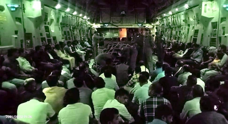 IAF C-17 brings 168 people