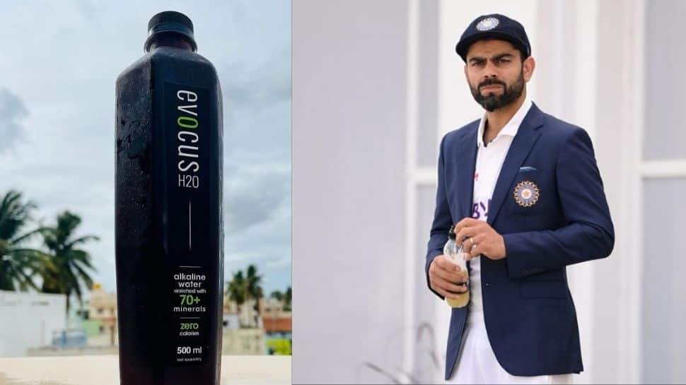 India vs Eng 2021 Virat Kohli drinks ‘Black Water’, find out its cost