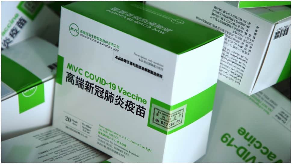Taiwan's president gets jabbed with first domestic COVID-19 vaccine to stamp personal approval