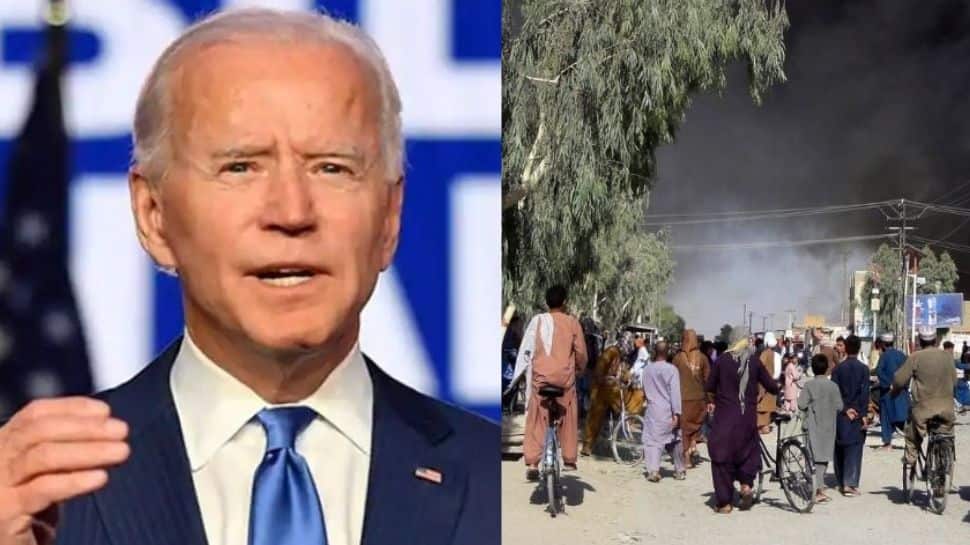 biden defends evacuation besiege airport