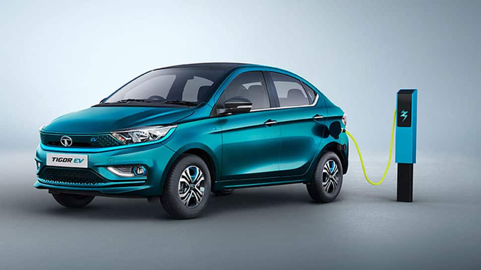 Tata Tigor EV charging