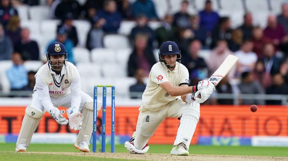 England captain Joe Root en route to scoring his 23rd Test century on Day 2 of the third Test against India at Headingley in Leeds. (Photo: PTI)