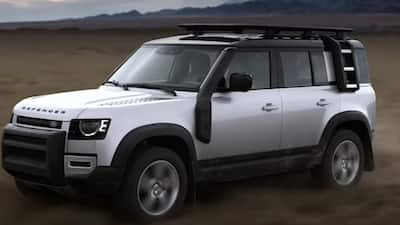 Design of Land Rover Defender SUV  