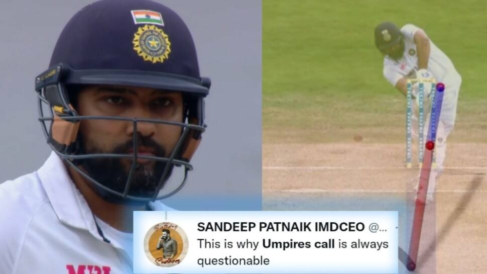 India vs England 3rd Test: Fans slam ‘Umpire’s call’ rule after Rohit Sharma’s shocking dismissal