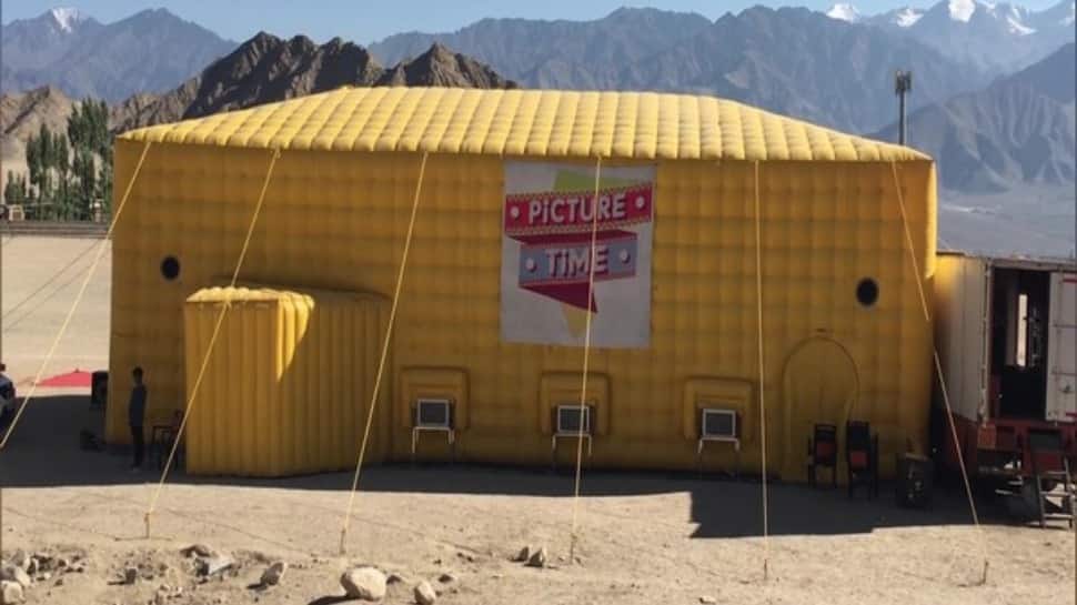 Ladakh gets world's first highest mobile theatre at 11,562 ft