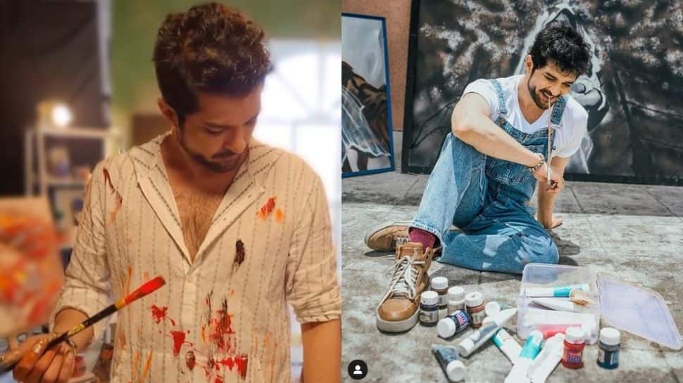 Raqesh has a penchant for painting 