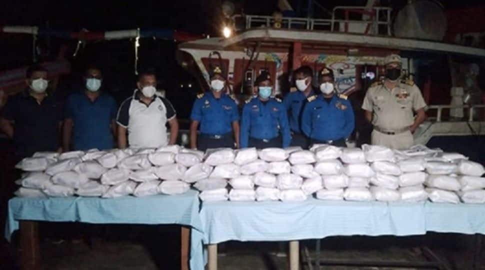 Sri Lankan Navy seizes over 290 kg of heroin worth more than Rs.2321 million