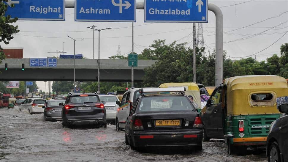 Heavy rainfall recorded in Delhi