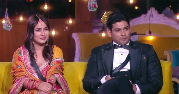 Sidharth Shukla with Shehnaaz Gill at Bigg Boss 13 finale