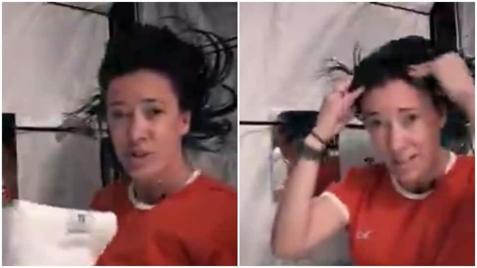 NASA astronaut reveals how she shampoos hair in microgravity, leaves netizens in awe - Watch