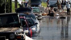 Hurricane Ida: Joe Biden walks through storm-ravaged Louisiana