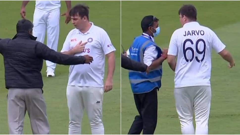 India vs England 4th Test: ‘Jarvo 69’ arrested on &#039;suspicion of assault&#039; after he invades pitch at Oval - WATCH