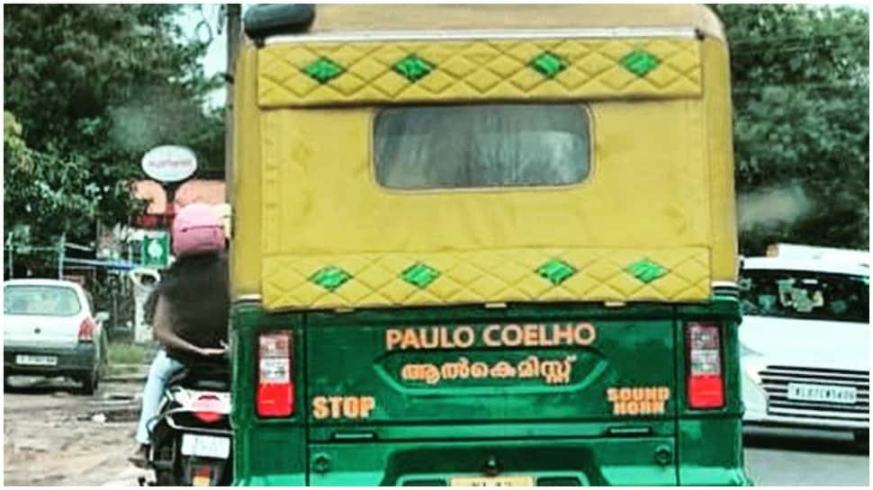 World famous author Paulo Coelho takes on Twitter to thank for picture of auto with his name on it