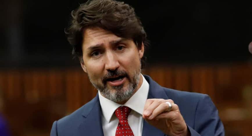 Canadian PM Justin Trudeau, trailing in opinion polls, goes on attack two weeks before vote