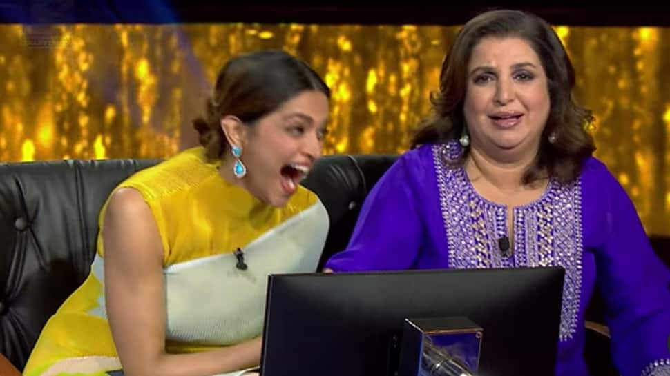 KBC 13: ‘Mera ek baccha lelo’, Farah Khan tells Amitabh Bachchan, leaves Deepika Padukone in splits - Watch!