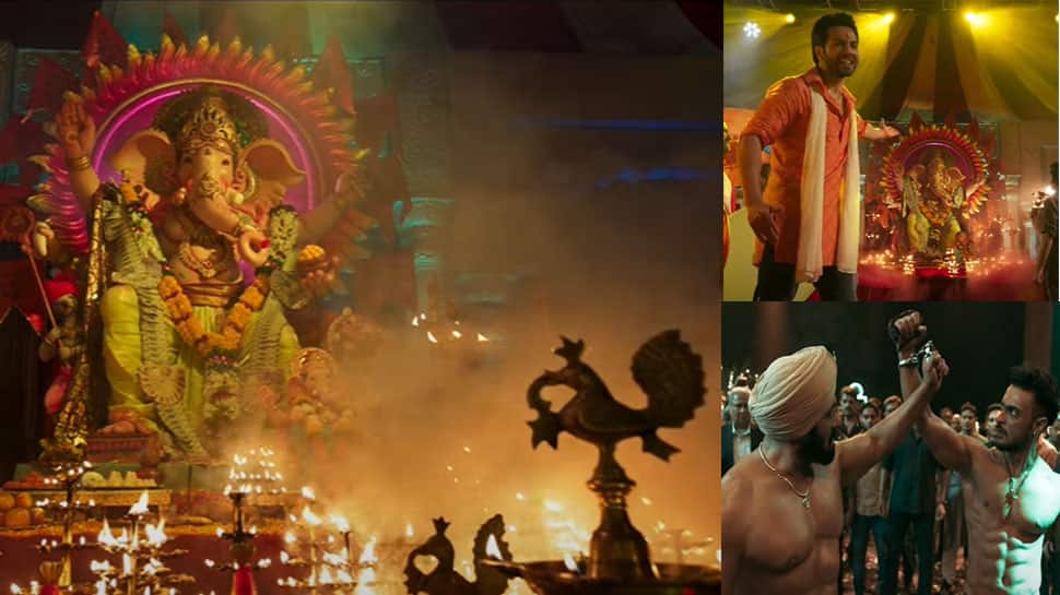 Vighnaharta song: Varun Dhawan joins Salman Khan, Aayush Sharma for exhilarating Ganpati track in Antim - Watch