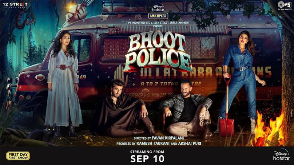 Bhoot Police movie review: Saif Ali Khan, Arjun Kapoor enthrall with perfect comic timing!