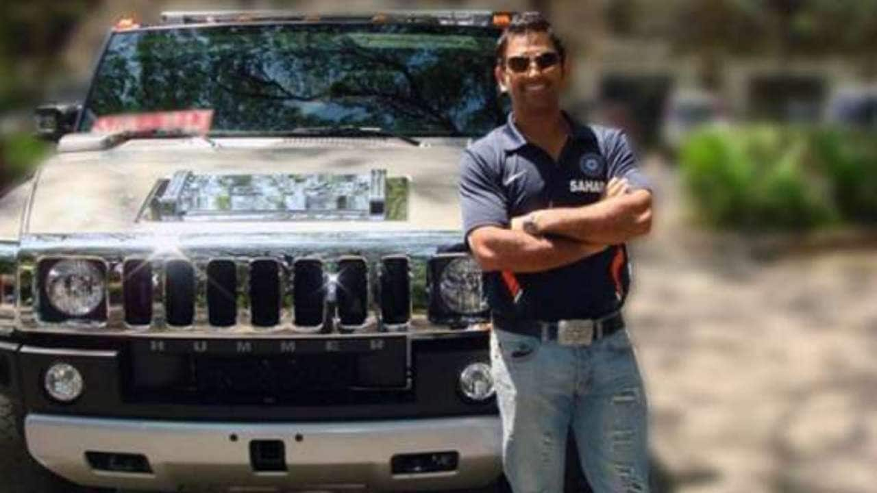 MS Dhoni is a proud owner of a Hummer