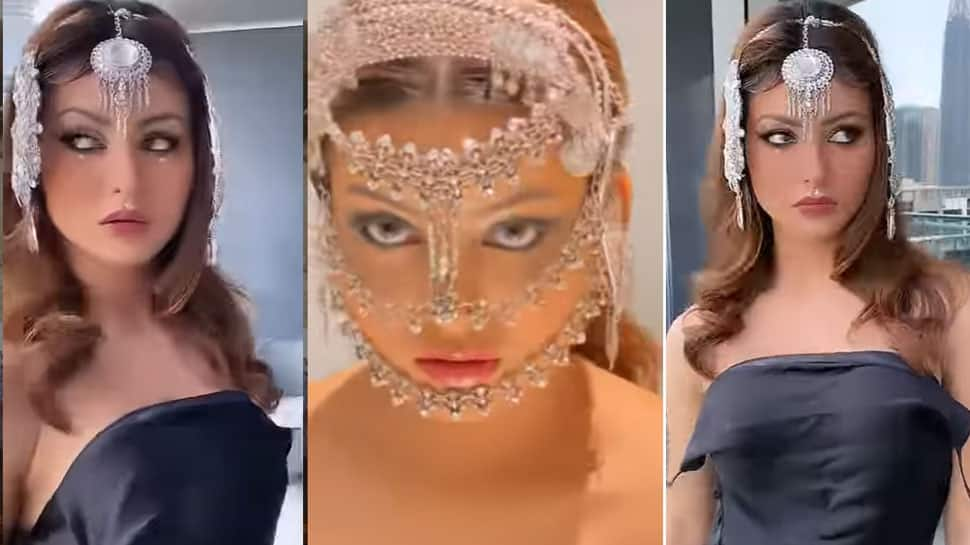 Oo la la! Urvashi Rautela slays the diamond-studded mask worth Rs 3 crore - Watch