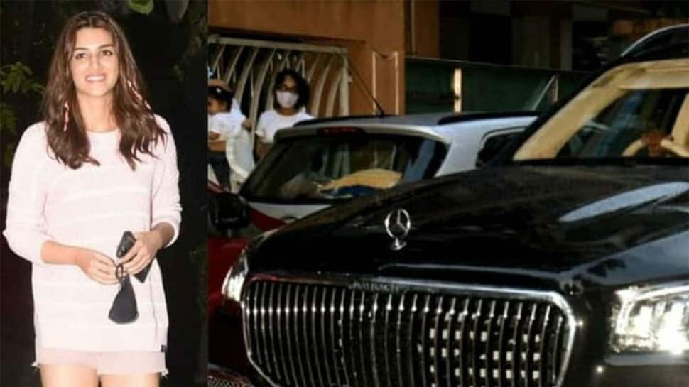 After Mimi&#039;s roaring success, Kriti Sanon buys a swanky new Mercedes-Maybach GLS 600 car priced over Rs 2 cr - Watch